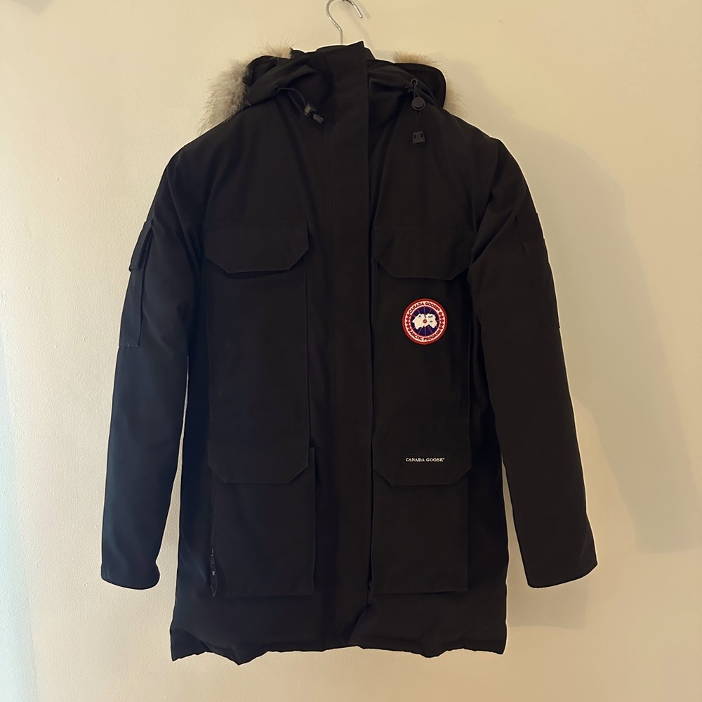 Women's Canada Goose Expedition Parka Black Size XS
